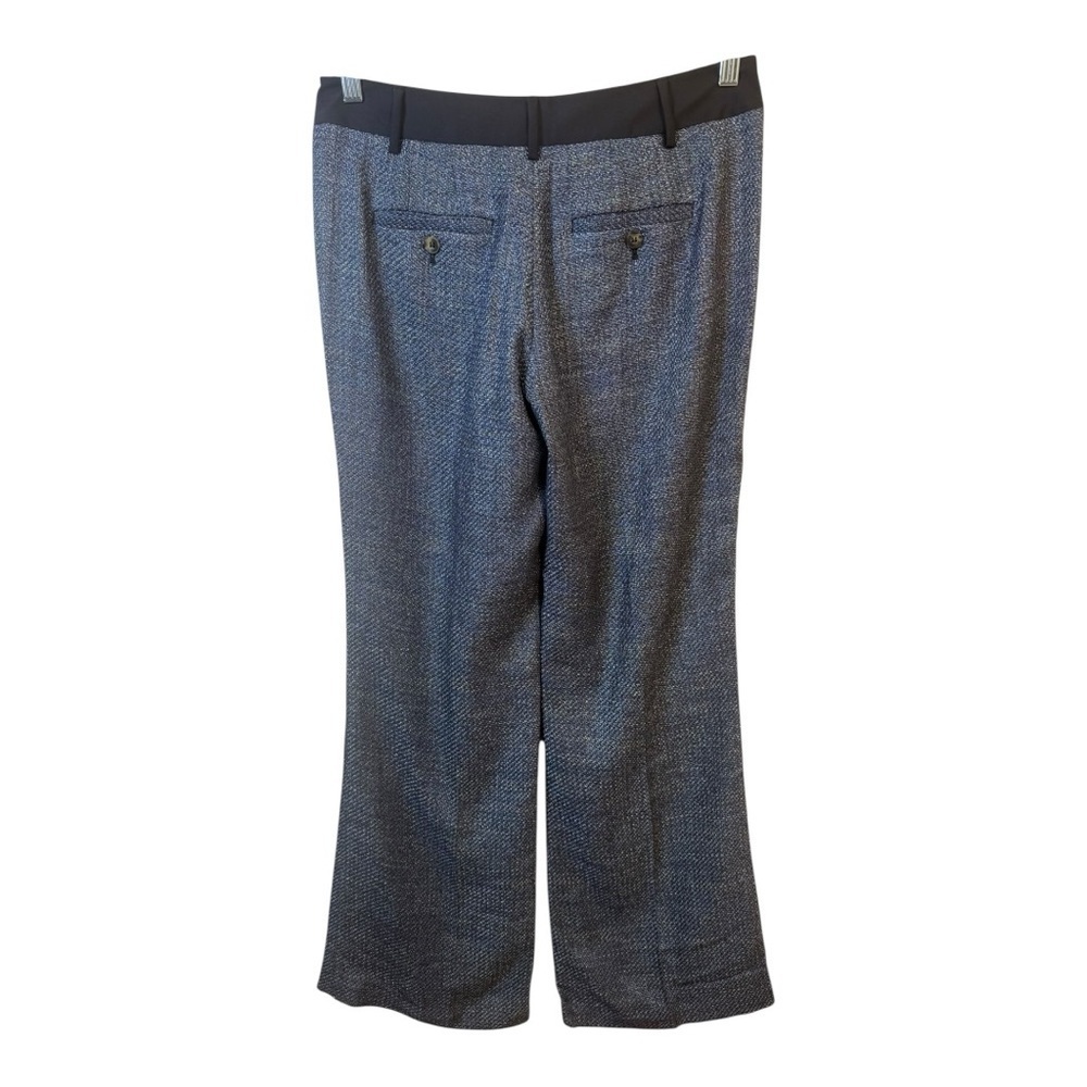 Anthropologie Elevenses The Brighton Trouser Pants in Blue Tweed Size 6 NWT - Picture 10 of 10